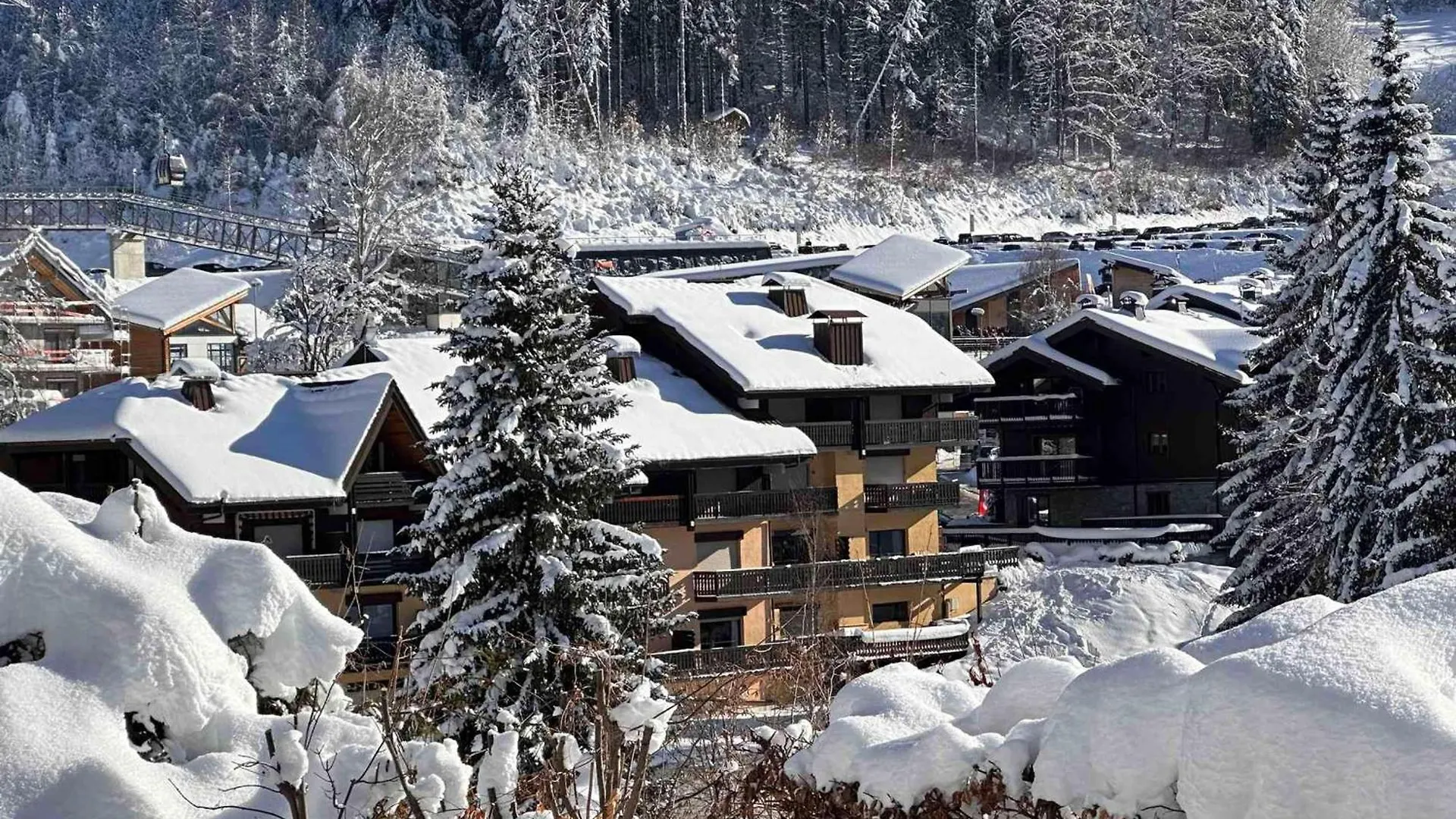 Lägenhet Studio 4 Pers Au Pied Des Pistes, Balcon, Casier A Skis, Tv - Fr-1-572-178 Arâches